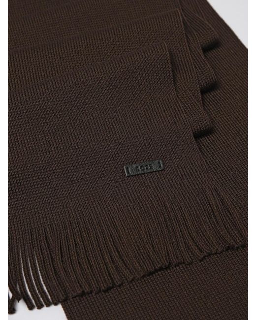 Boss Black Scarf for men
