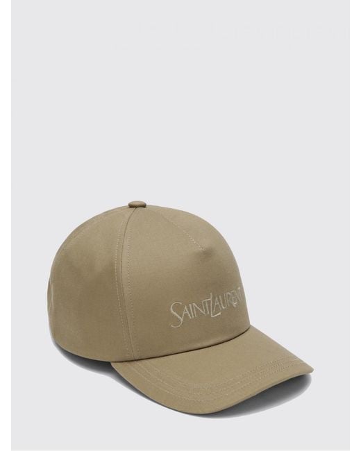 Cappello Da Baseball di Saint Laurent in Natural da Uomo