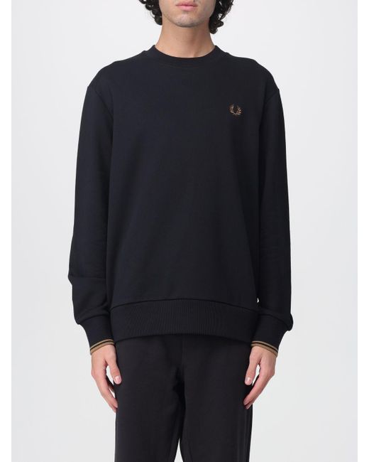 Sudadera Hombre Fred Perry de hombre de color Blue