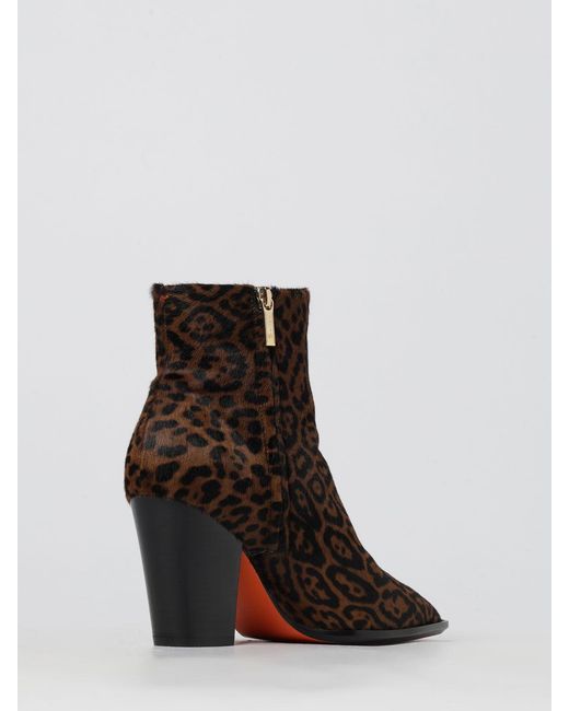 Santoni Brown Shoes