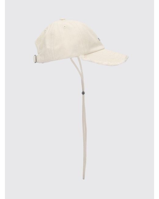 Jacquemus White La Casquette Artichaut Baseball Cap