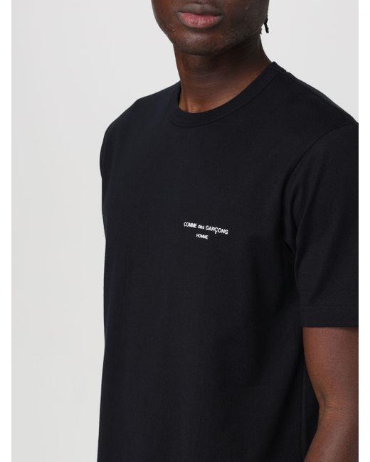 Camiseta Comme des Garçons de hombre de color Black