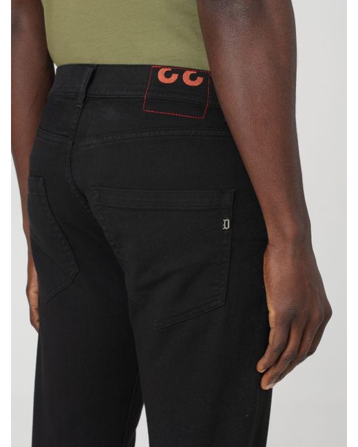 Dondup Black Pants for men