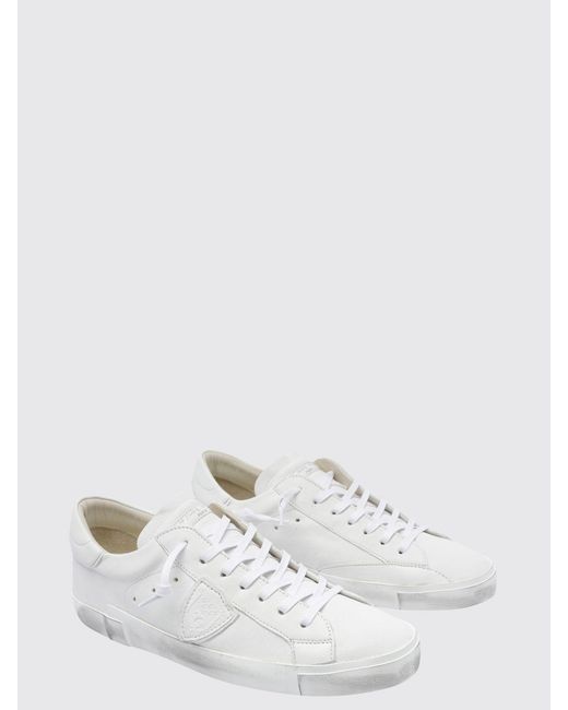 Philippe Model White Sneakers for men