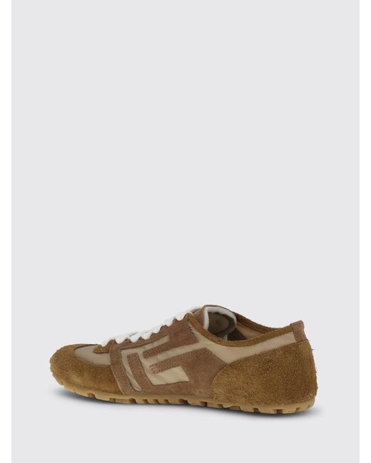 Balmain Brown Racer 45 Sneakers