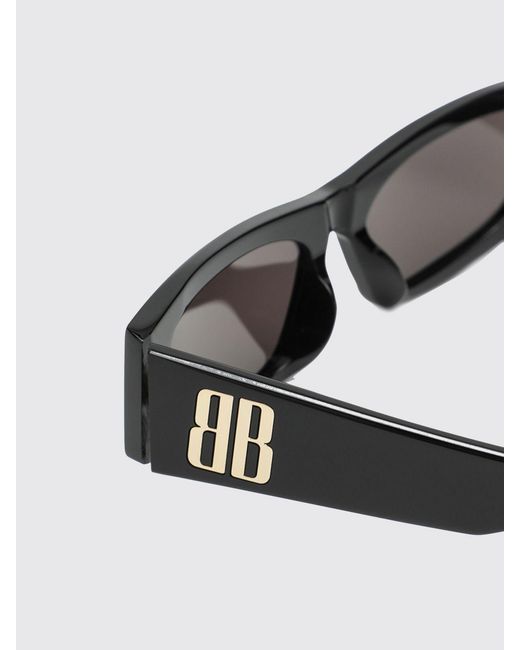 Balenciaga Black Nano Acetate Sunglasses