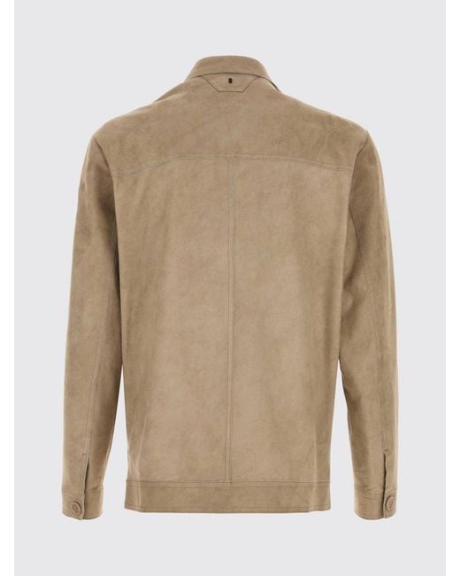 Salvatore Santoro Natural Suede Jacket for men