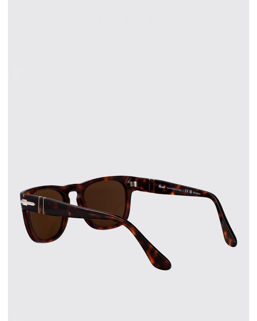 Persol Brown Acetate Sunglasses for men