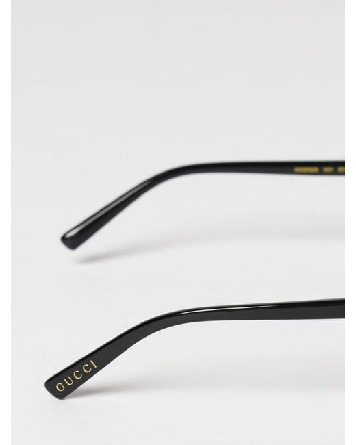 Gucci Black Gg2052S Navigator Recycled Acetate Sunglasses for men