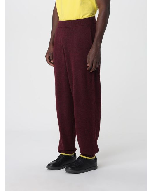 Sunnei Red Trousers for men