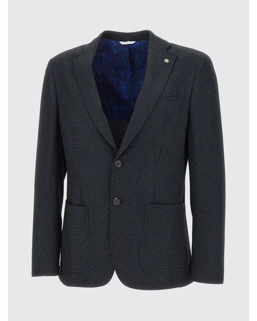 Manuel Ritz Blue Jacket for men