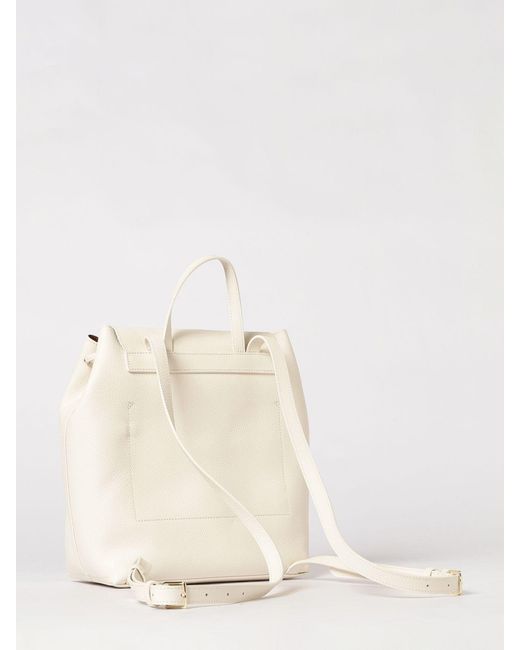 Coccinelle Natural Nikla Grained Leather Backpack