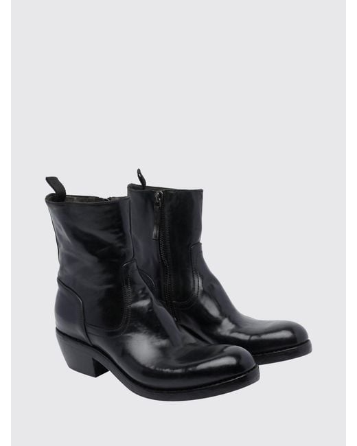 Premiata Black Boot for men
