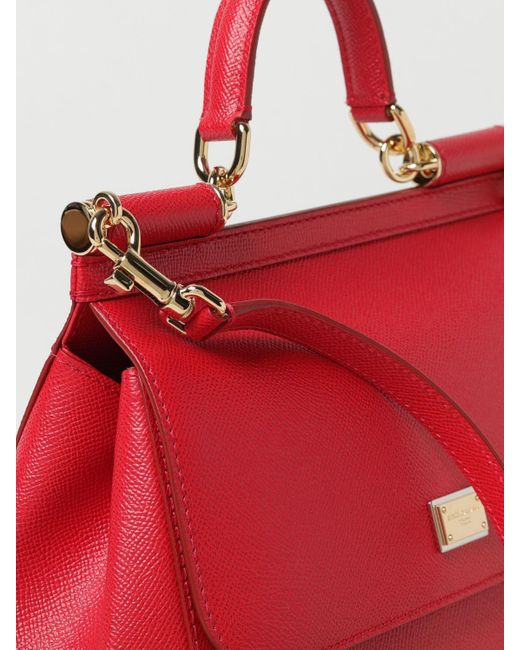 Dolce & Gabbana Red Handtasche