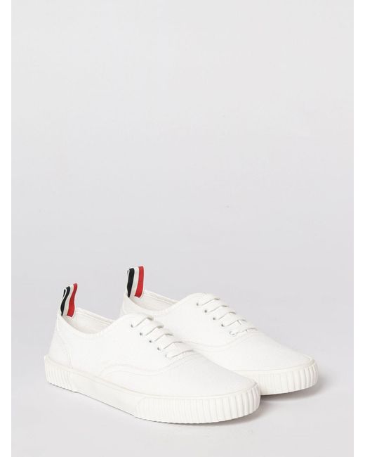 Thom Browne Natural Heritage Cotton Canvas Sneakers for men