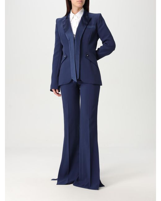 Elisabetta Franchi Blue Hose Damen