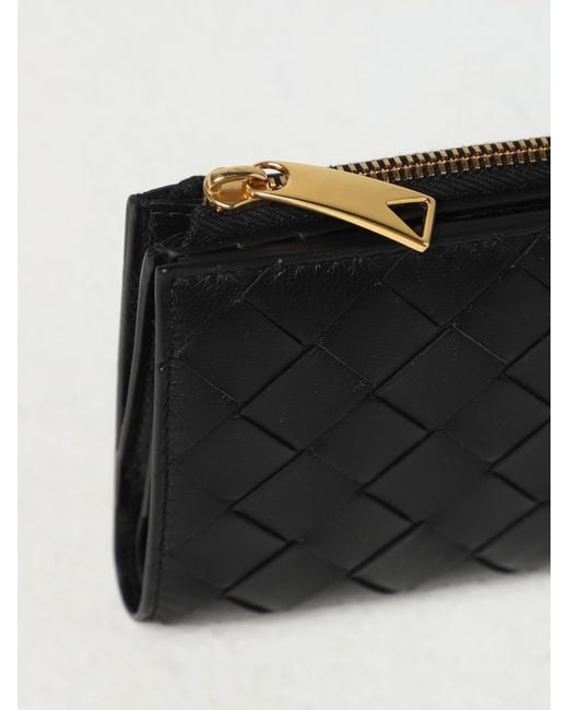 Bottega Veneta White Geldbeutel Damen