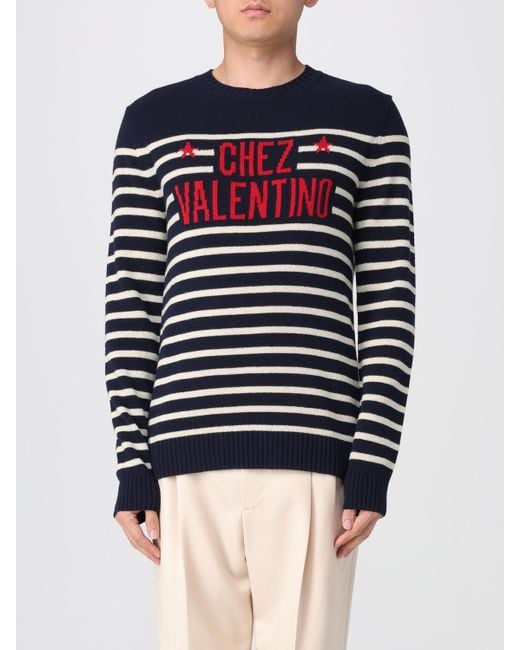 Valentino Blue Sweater for men
