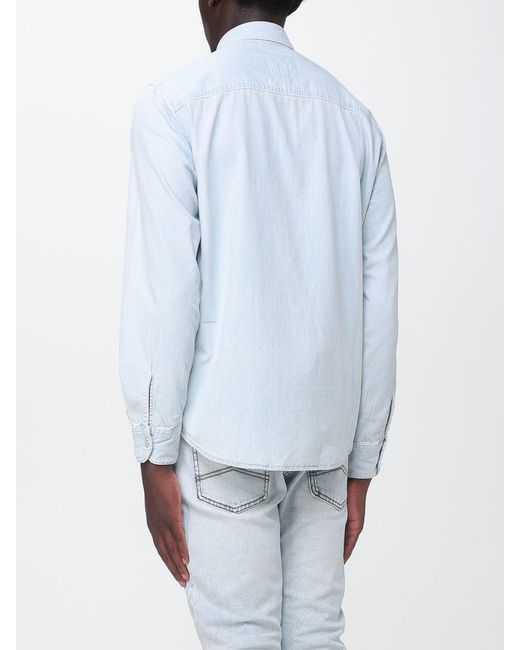 Armani Jeans Blue Shirt for men