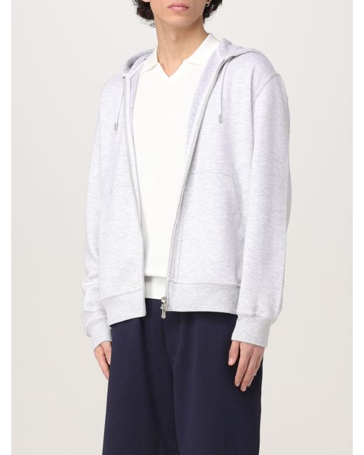 Sudadera Hombre Brunello Cucinelli de hombre de color White