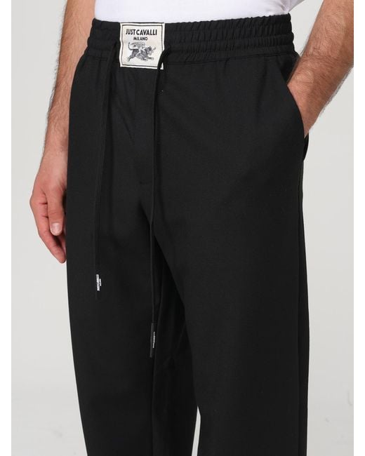 Just Cavalli Black Pants for men