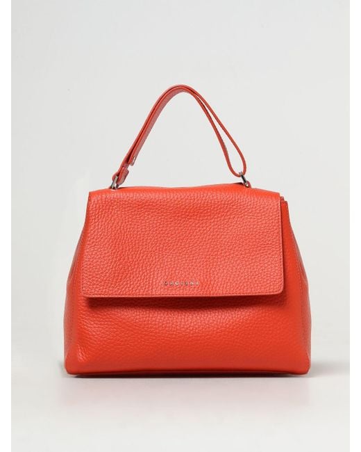Orciani Red Handbag