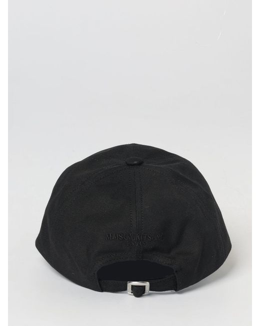 Maison KitsunÉ Cappello di Maison Kitsuné in Black da Uomo