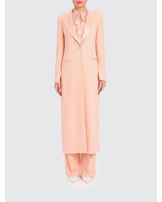 Twinset Orange Single Breasted Blazer