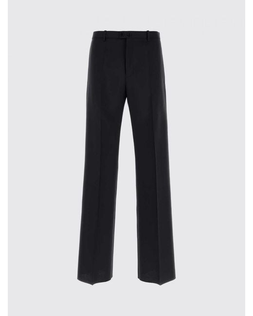 Jil Sander Blue Slim Fit Tailored Trousers for men