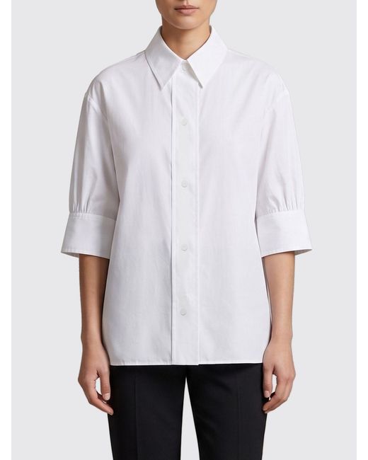 Jil Sander White Casual Cotton Shirt
