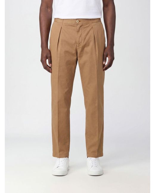 Briglia 1949 Natural Poplin Portobello Trousers for men