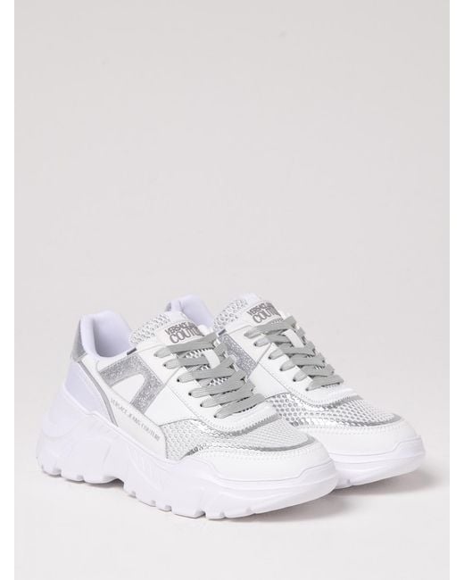 Versace Jeans Couture White Sneakers