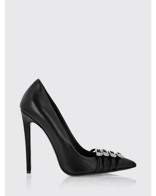 Philipp Plein Black Court Shoes