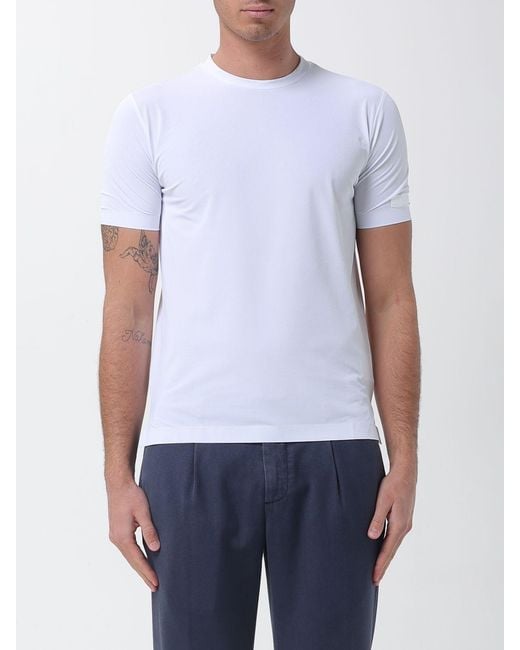 Heskimo White Nylon T-Shirt for men