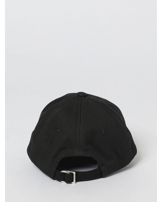 Jacquemus Black Gadjo Cotton Twill Hat for men