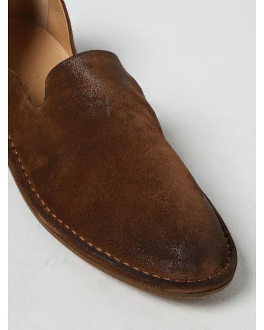 Pantofola Filo in crosta di Marsèll in Brown