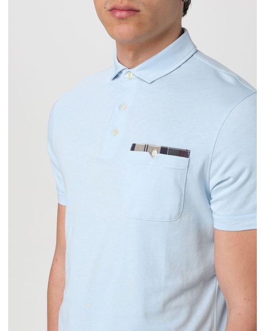 Barbour Blue Polo Shirt for men