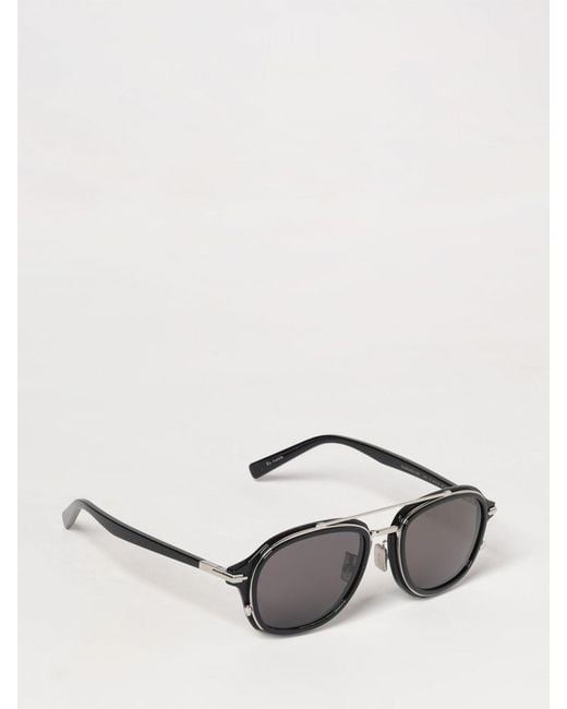 Dior Blacksuit A4U Shiny Pilot Sunglasses for men