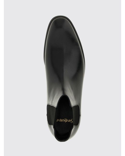 Saint Laurent Black Shoes for men