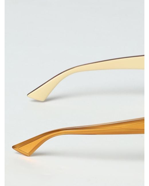Occhiali Da Sole New Classic di Bottega Veneta in Yellow