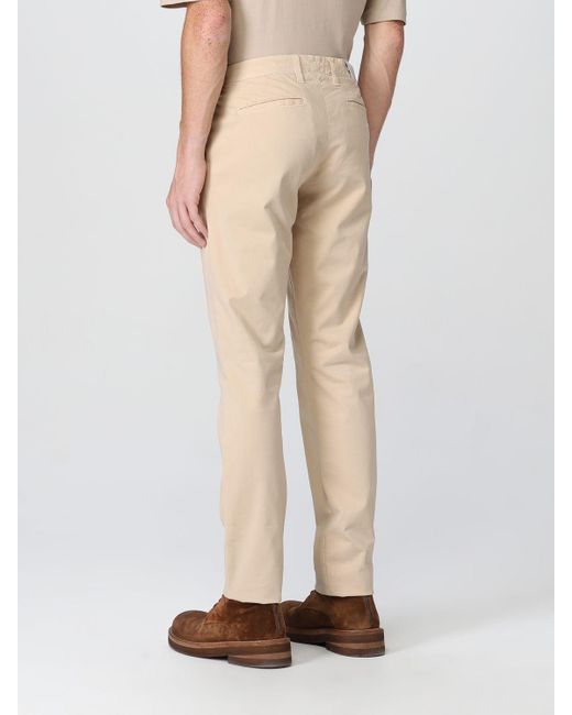 Slacks and Chinos Mens Trousers for Men Grey Eleventy Cotton Trouser in Khaki Slacks and Chinos Eleventy Trousers 