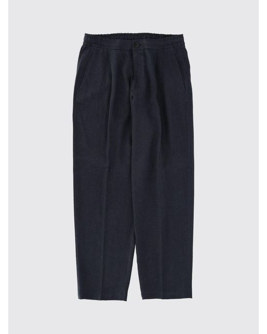 Herno Blue Pants for men