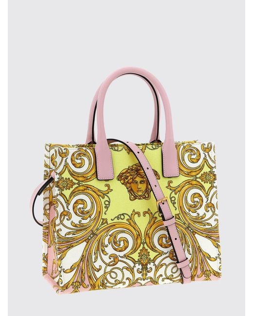 Versace Metallic La Medusa Shopping Bag