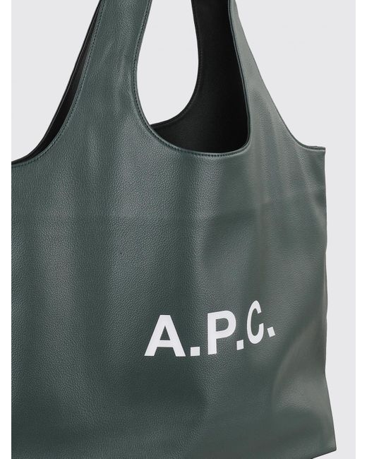 A.P.C. Blue Shoulder Bag