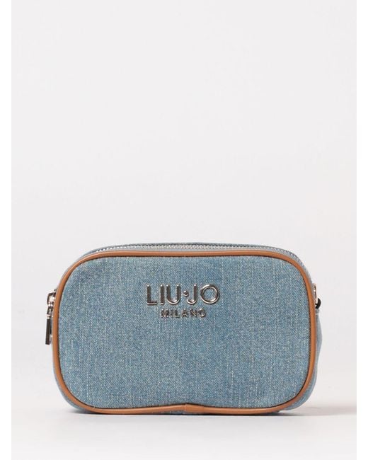 Liu Jo Blue Cotton Bag