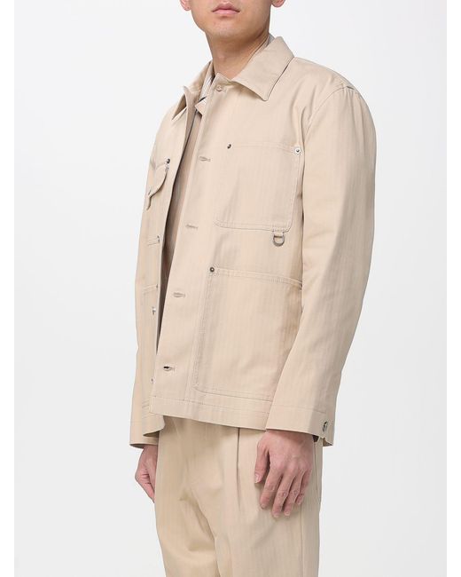 Paolo Pecora Natural Cotton Overshirt for men