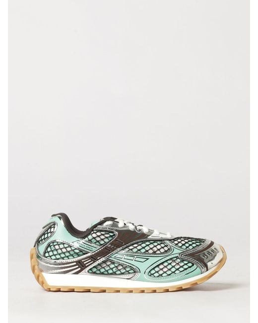 Bottega Veneta Green Orbit Technical Mesh Sneakers