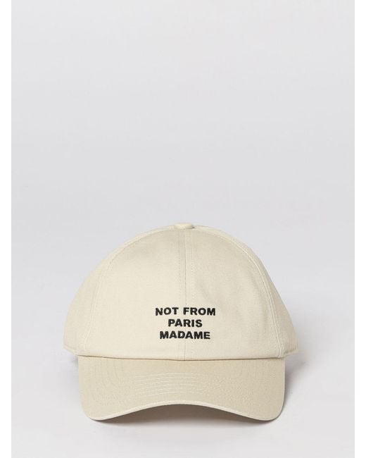 Drole de Monsieur Natural Cotton Baseball Cap With Logo for men