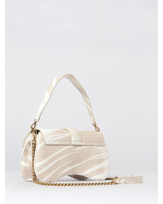 Just Cavalli Natural Animal Print Synthetic Leather Bag