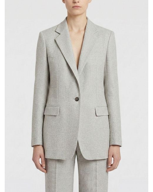 Tagliatore Gray Single Breasted Blazer